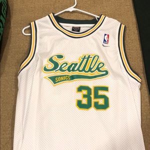 Retro Kevin Durant Seattle Sonics Jersey - XL